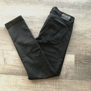 Ralph Lauren Modern Skinny Mid-Rise Black Jeans